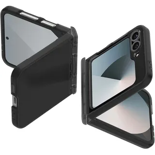 SPIGEN Ultra Hybrid Pro Hülle Kompatibel mit Samsung Galaxy Z Flip 6 und Z Flip 7 FE -Frost Gray