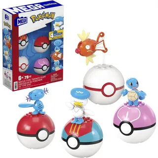MEGA Pokémon 4 Wasser-Typ Pokémon Sets