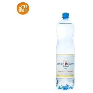 Johannisbrunnen Mineralwasser MILD bei Sodbrennen 1.5 l Flasche -