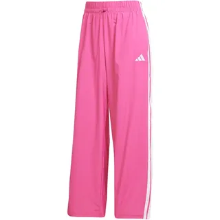 Adidas Essentials 3-Streifen Woven Fallschirmhose Damen JC8167 - semi lucid fuchsia/white XL