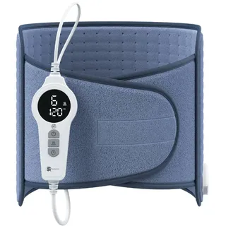 bringer-germany Bringer Infrarot Heizkissen mit Klettverschluss - Grau / 60x30 cm