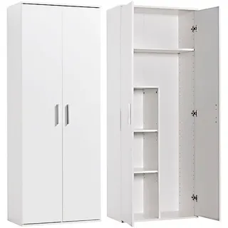 Procontour Mehrzweckschrank Schrank Clara TOPSELLER! (OTTOs Choice) Höhe 167cm mit variabel verstellbaren Einlegeböden weiß