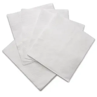 pack4food24 2500 Tissue Servietten Napkins 33x33cm 2-lagig 1/4 Falz weiß