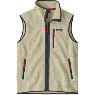 Patagonia Retro Pile Vest - - Pelican w/Smolder Blue