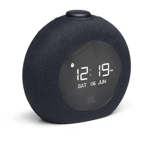 JBL Horizon 2 Radiowecker - Schwarz – Dual Wecksystem über Bluetooth, DAB+ und UKW Radio – LED Nachtlicht für gemütliches Aufstehen