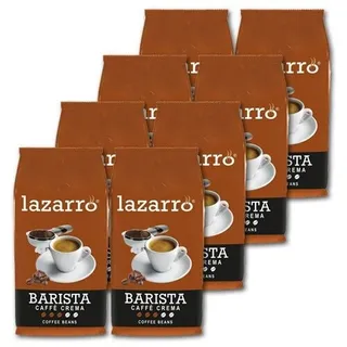 Lazarro 8 KG Lazarro Barista Caffè Crema Bohnen, Preis ist inklusive Kaffeesteuer