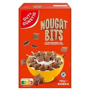 GUT&GÜNSTIG NOUGAT BITS  750,0 g, 1 St.
