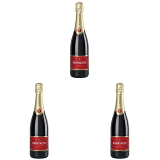 Krimskoye Sekt rot-mild (1 x 0,75 l) (Packung mit 3)