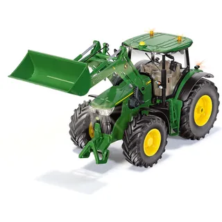 Siku Traktor John Deere 7310R RTR mit Frontlader und Bluetooth 6792