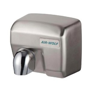 Air-Wolf Händetrockner E 405, Infrarot, Stahl, silber, 2400 Watt