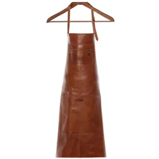 SID & VAIN Leder-Schürze echt Leder specials groß hell-crunchy-tan in braun | Gr.: onesize