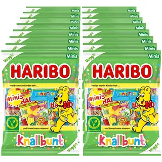 Haribo Knallbunt 230 g, 16er Pack