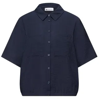 STREET ONE Kurzarmbluse Blau 42
