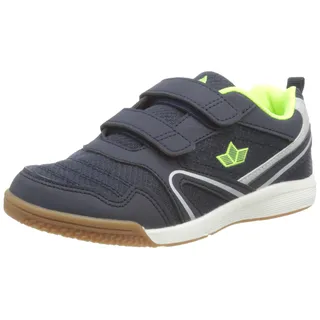 LICO BOULDER V Unisex Kinder Multisport Indoor Schuhe, Marine/ Lemon, 34 EU