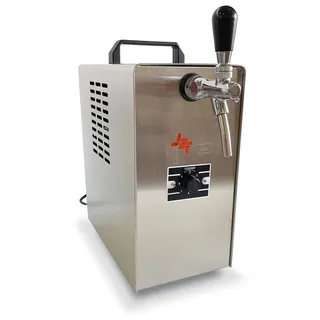 ich-zapfe Jet 30 Bierzapfanlage 1-leitig mit Durchlaufkühler, 40 Liter pro Stunde, Trockenkühlung für Zuhause