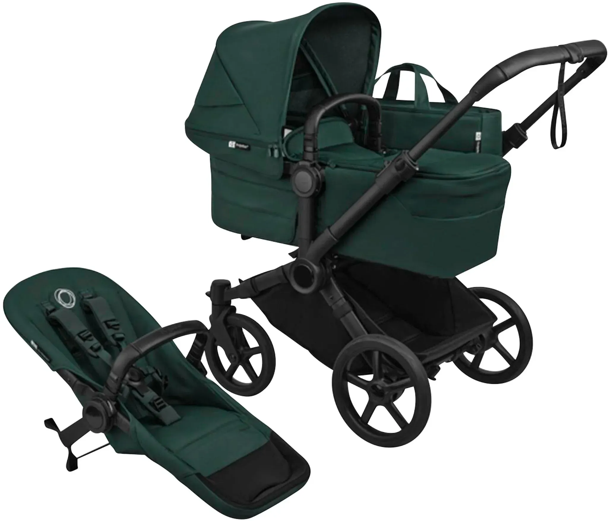 Bugaboo DONKEY 6 Kombikinderwagen, gruen