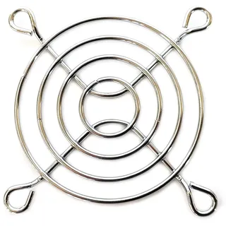 SC-HARDWARE Lüftergitter für 60 x 60mm Lüfter Schutzgitter Metall Abdeckung Fingerschutz