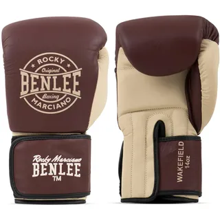 BENLEE Rocky Marciano Benlee Wakefield Lederboxhandschuhe - Wine - 14 oz