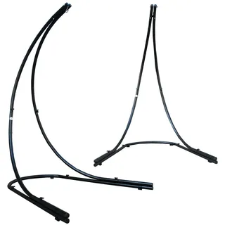 AMANKA Bis 150kg: XL Hängesessel Gestell Outdoor - 210cm Ständer für Hängestuhl Garten