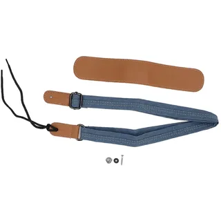 Ukulele-Gurt, Ukulele-Schultergurt, Verstellbare Länge, Kreuz-Schulterpolster, Ukulele-Gurt, Bequemer, Atmungsaktiver Ukulelen-Halsgurt, Geeignet für Alle Ukulelen und Kleine