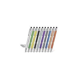 Eingabestift Kugelschreiber mit Gravur, OXYEFEI 2 in 1 Personalisiert Stylus Stifte mit Wunschtext Hochempfindlich für Touch Screens Gerte Smartphones (Mischfarbe2)