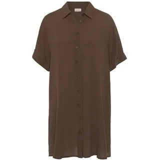 LASCANA Longbluse Braun 38