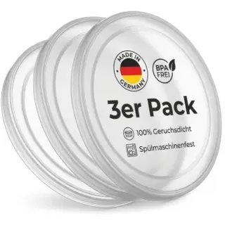 HUND IST KÖNIG Dosendeckel, Deckel für Dosen halten Tierfutter frisch, schließen Gerüche ein 3 St