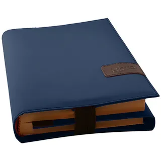 Barth & Bauer BookSkin Multifunktionshülle marine-blau, Buchhülle