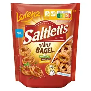 Saltletts Mini Bagel Kekse 100,0 g
