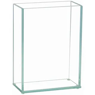 Royal Imports Royal Imports Blumenvase, dekorativer Tafelaufsatz für Zuhause oder Hochzeit, flach, rechteckig, Glas, 15,2 x 20,3 cm (B x H), transparent