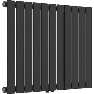 neu.haus Designheizkörper Nore 600 x 800 mm 616 W schwarz Mittelventil