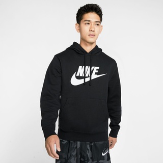 Nike Sportswear Club Fleece Hoodie Herren 010 black/black/white M