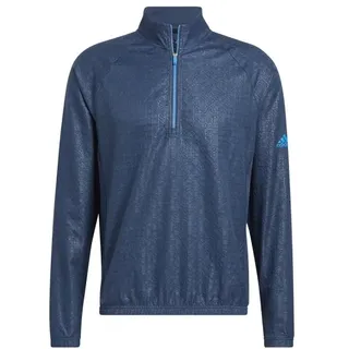 ADIDAS GOLF Elevated 1/4-Zip Pullover Collegiate Navy S