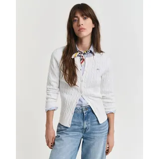 GANT 4800103 Strickjacke Eggshell, - S
