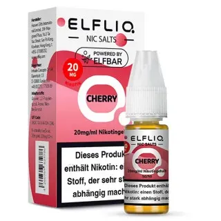 ELFLIQ – Cherry NicSalt Liquid by ElfBar 10ml / 20mg
