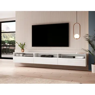 INOSIGN Lowboard »Baros«, stehend/hängend montierbar, Breite 270 cm weiß