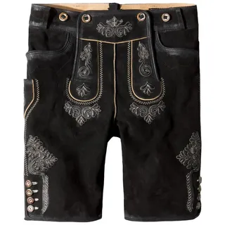 Stockerpoint Lederhose "Beppo 4" in schwarz gespeckt | Gr.: 48