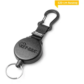 KEY-BAK Schlüsselrolle Schlüssel-Jojo Schlüsselanhänger Securit, Heavy Duty mit Karabiner