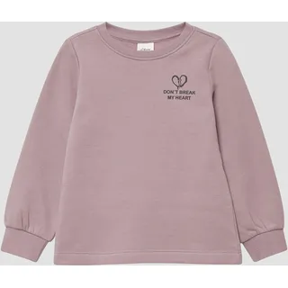 s.Oliver Kuscheliges Sweatshirt mit Rückenprint - 128/134
