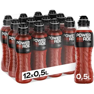 Coca Cola Powerade Wild Cherry Hydration Drink 12x 500ml