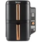 Ninja SL400EUCP Heißluftfritteuse & Kontaktgrill | 9,5L Multikocher mit Smart Cook