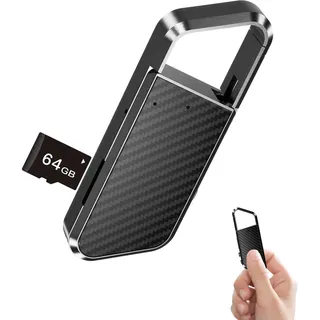 NekSide Diktiergerät mit Spracherkennung –Aufnahmegerät, Mobile Rekorder mit DSP3.0 OTG-fähig, 64GB/1600h Inhalte-Lange Aufnahmen Voice Recorder, diktiergerät mini für Interview/Meeting/Vorlesungen