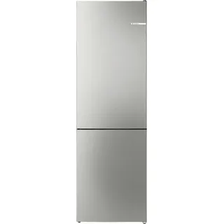 Bosch Serie 4 KGN362LAF Kühl-Gefrierkombination (321 l, 1860 mm hoch, Metall-Optik)