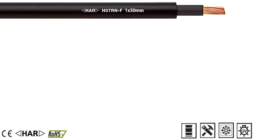 H07RN-F 1x50mm High-End Gummileitung Kabel Lapp 1600197