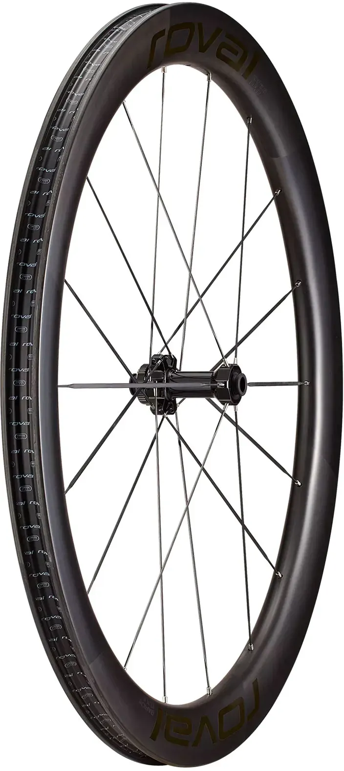 Specialized Roval Rapide CLX III Vorderrad Rennrad Aero-Laufrad - Satin Carbon/Gloss Black - 700C Front