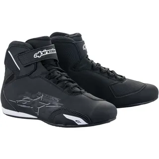 Alpinestars Sektor Motorradschuhe - Black / White - EU 44