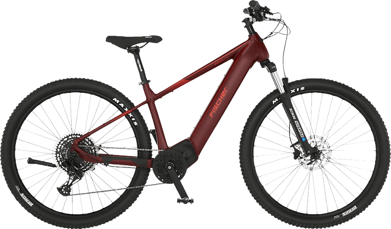 FISCHER Montis 7.0I Mountainbike (Laufradgröße: 29 Zoll, Rahmenhöhe: 43 cm, Unisex-Rad, 630 Wh, Rot )