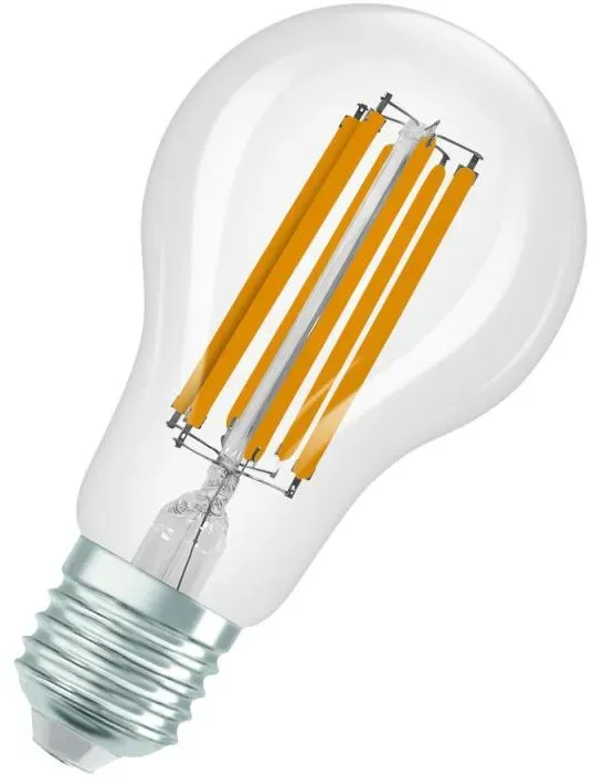 Helle Ledvance E27 CLASSIC Filament LED Lampe klar 17W wie 150W 3000K warmweiß