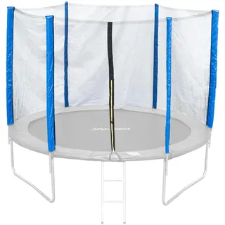 Jawinio Sicherheitsnetz Ersatznetz Trampolin-Netz Blau 2,44 m x 2,00 m