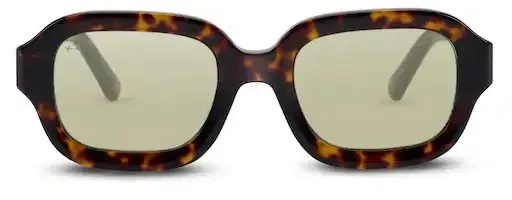 KAPTEN & SON - BIARRITZ - dark tortoise green - Sonnenbrille